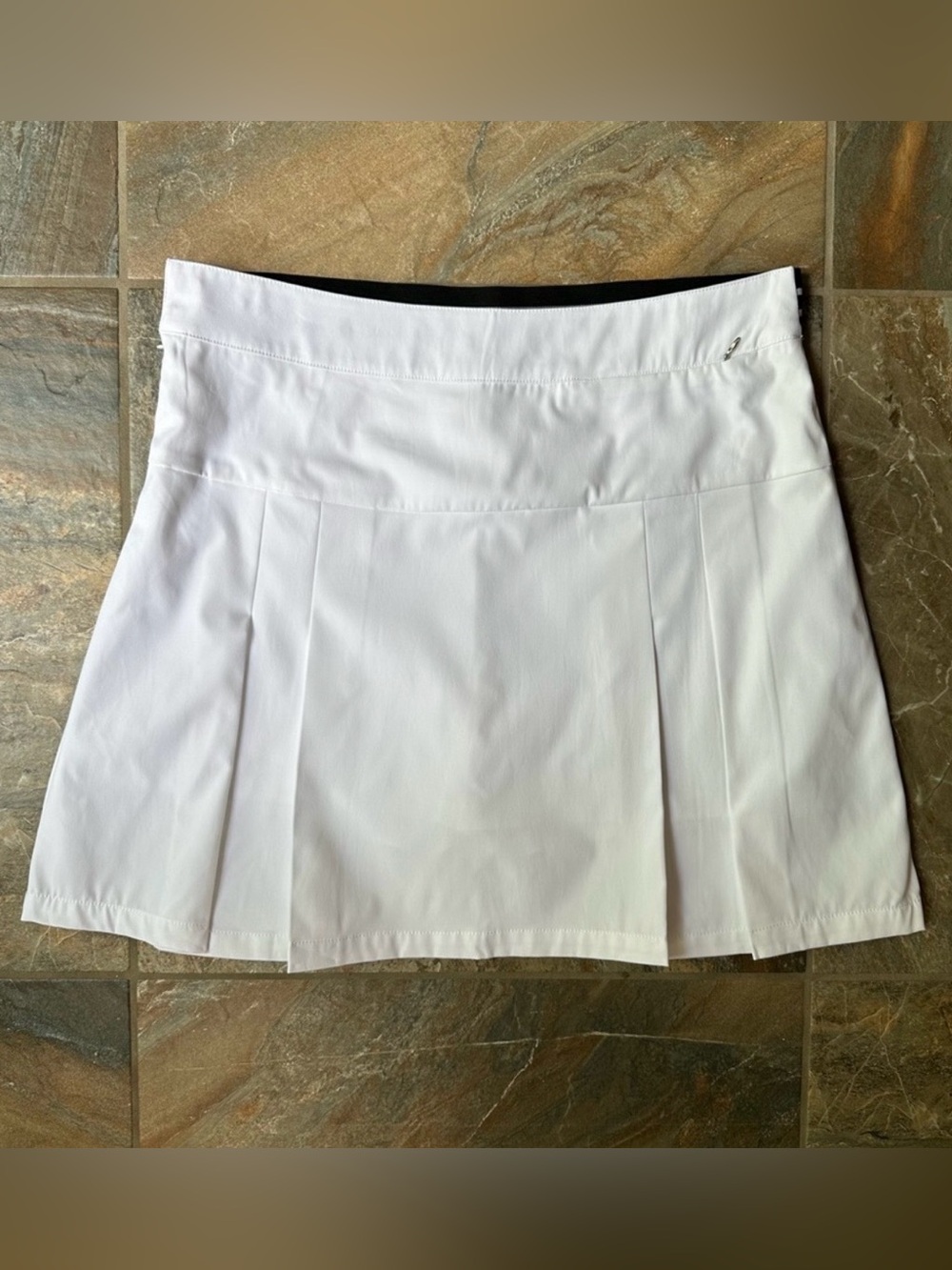 Daily Sports Pescara Side Zip Golf Skort Women’s Size 12 White